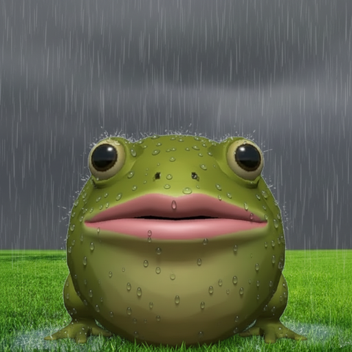 gorf in the rain