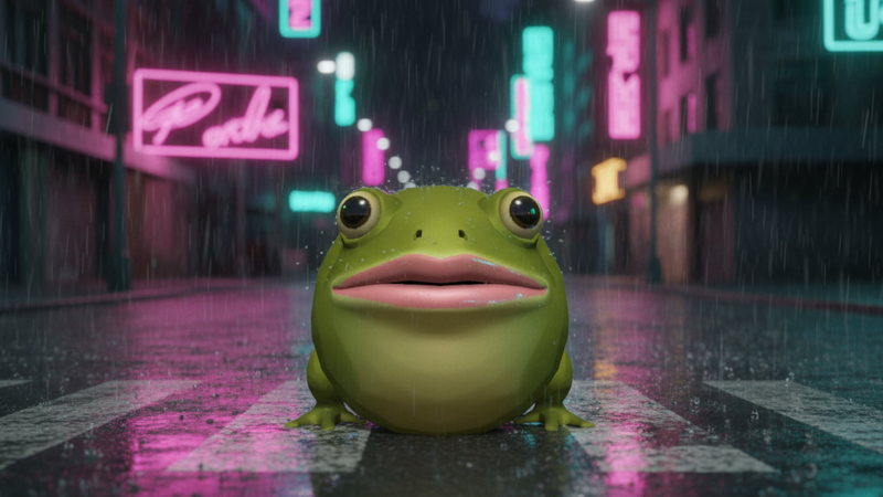 gorf in the neon rain